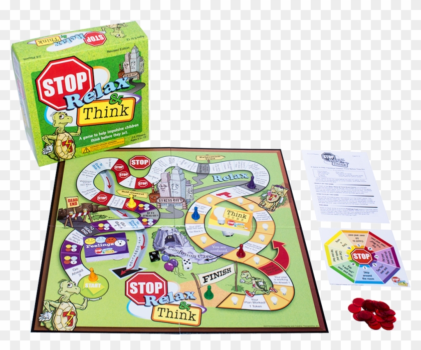 Stop, Relax & Think Board Game - Stop Relax And Think Game Clipart #2794270