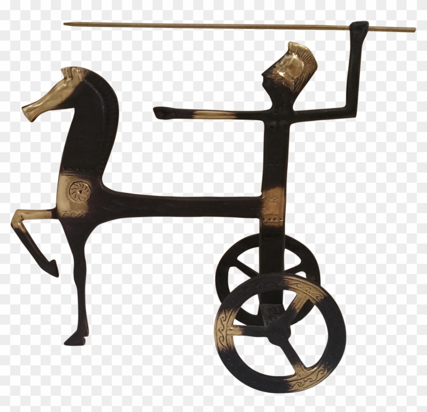 Chariot Drawing Venus - Bronze Clipart