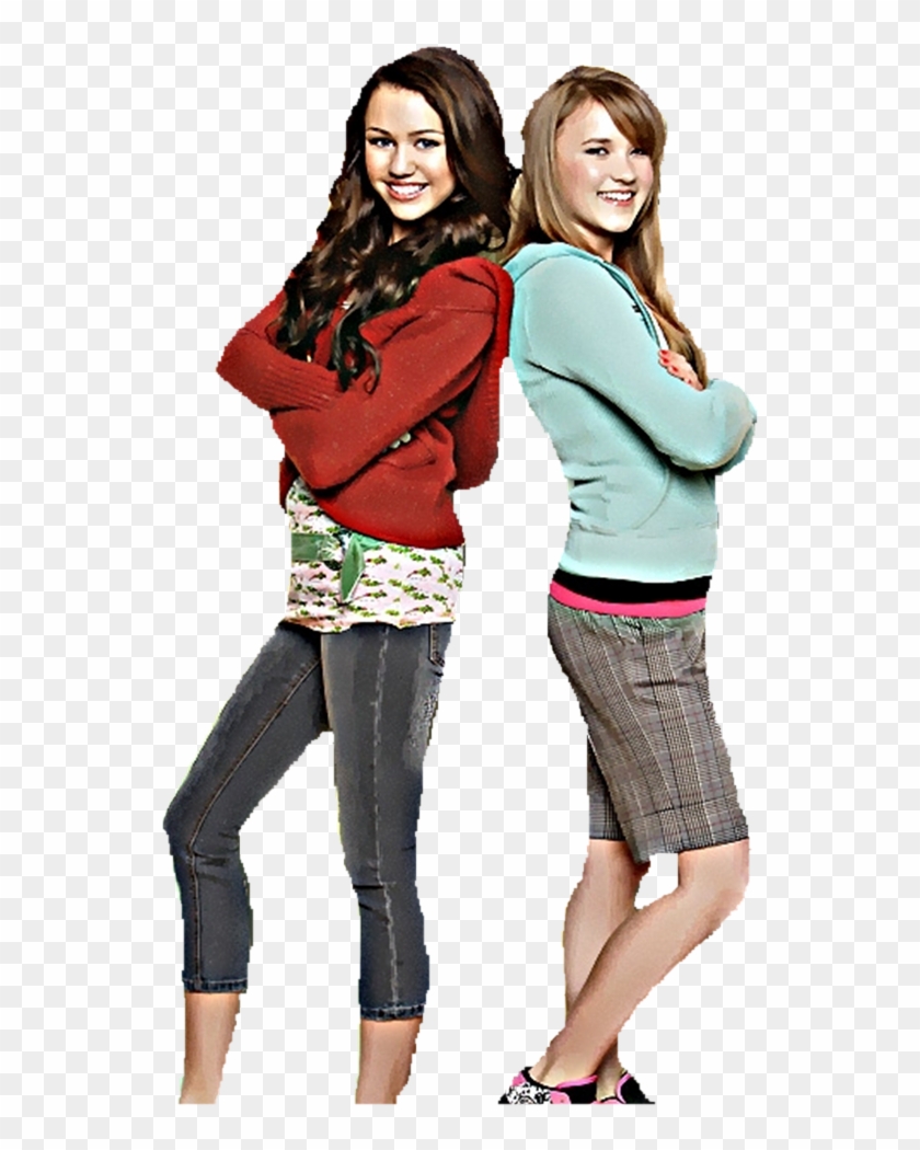 Miley Cyrus Emily Osment Selena Gomez - Miley Cyrus And Emily Osment Clipart
