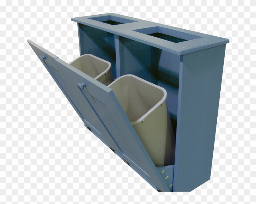Custom Double Tip Out Trash Bin - Architecture Clipart #2795119