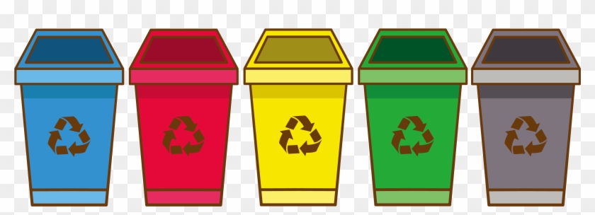 Bin Waste Container Trash Can Clipart