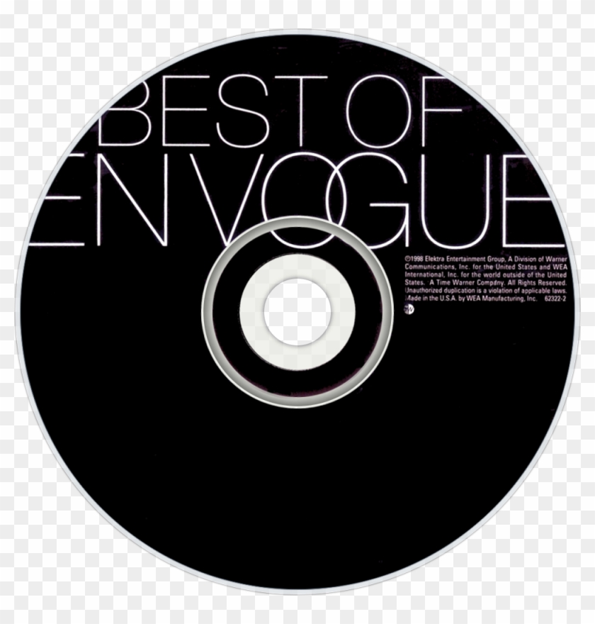 En Vogue Best Of En Vogue Cd Disc Image - Cd Clipart #2795517