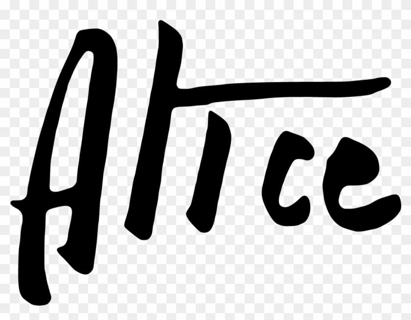 Logo Alicè - Calligraphy Clipart