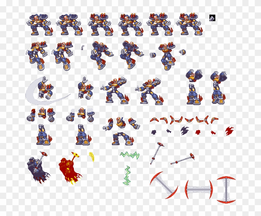 Sigma From Megaman X4 For The Playstation - Megaman X4 Sigma Sprites Clipart