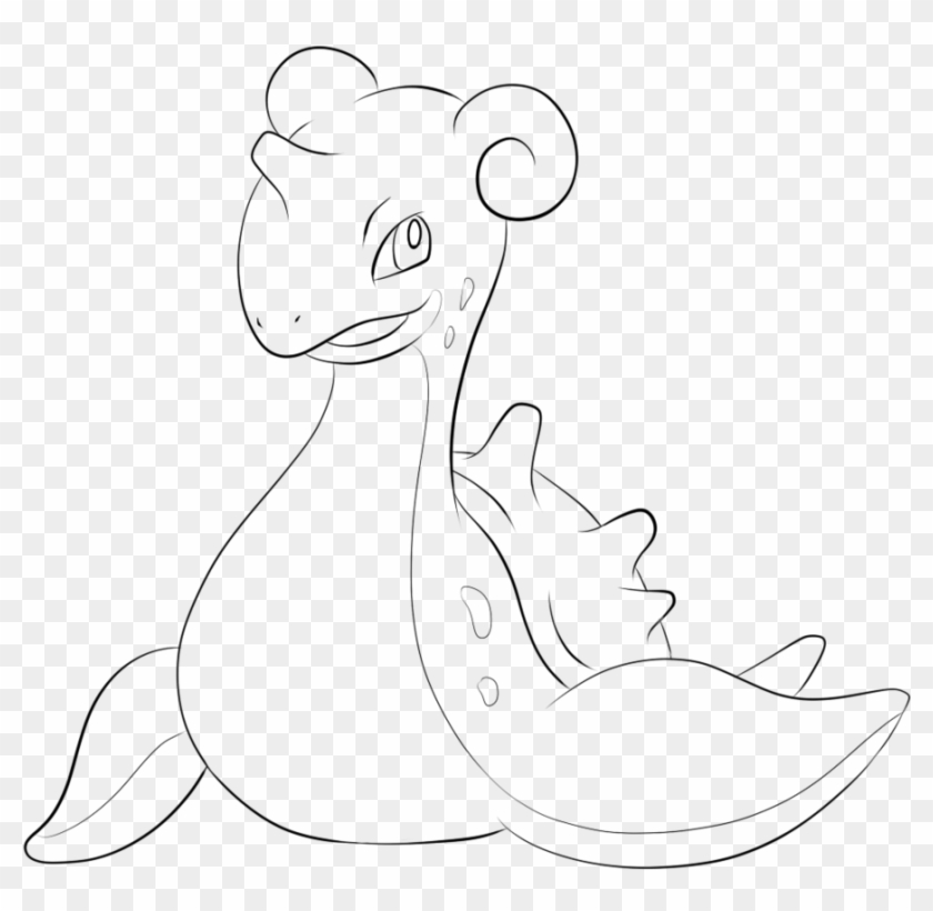 포켓몬 라프라스 색칠 공부 , Png Download - 포켓몬 라프라스 색칠 공부 Clipart