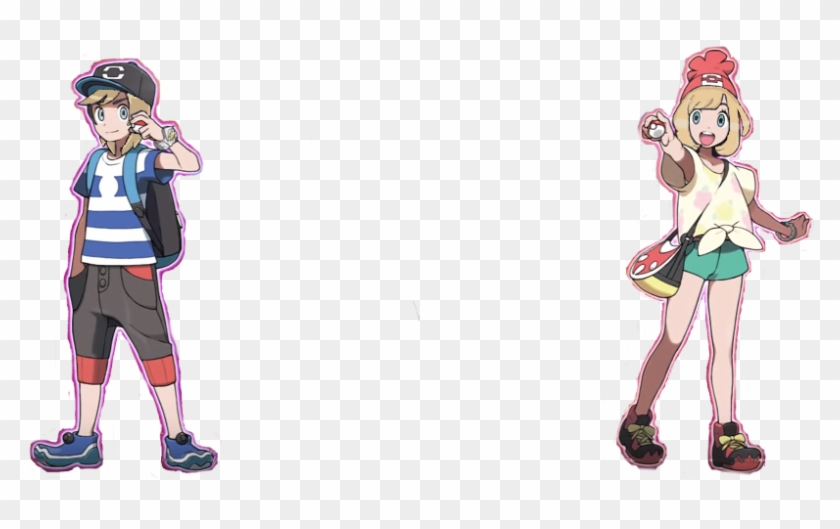 Blonde Hair - Pokemon Sun Black Trainer Clipart