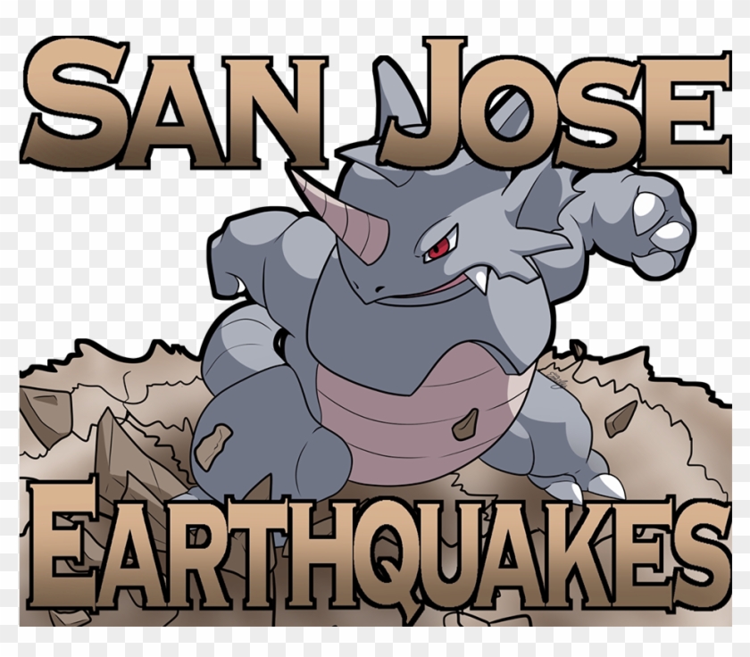 San Jose Earthquakes - Cartoon Clipart #2796217