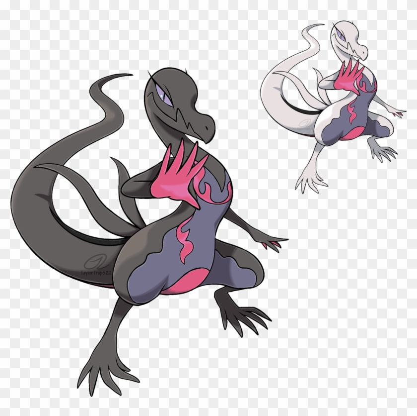 Or Trap622 Pokémon Sun And Moon Pokémon Art Academy - Pokemon Salazzle Fanart Clipart
