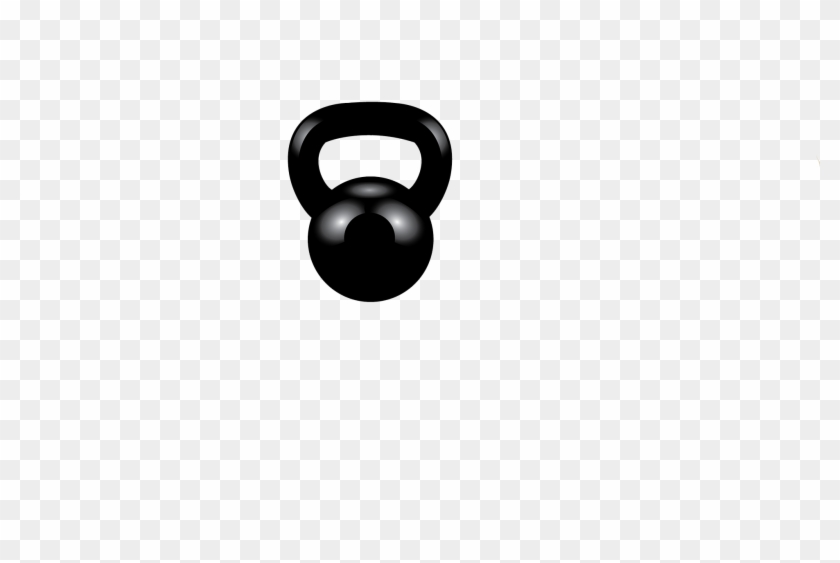 Barbell From Clipart - Kettlebell - Png Download