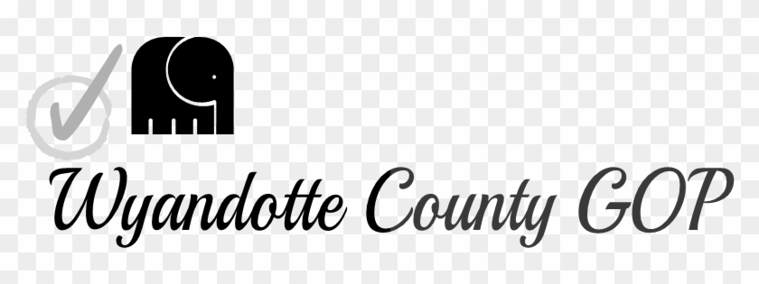 Wyandotte County Republican Party - Calligraphy Clipart #2797448