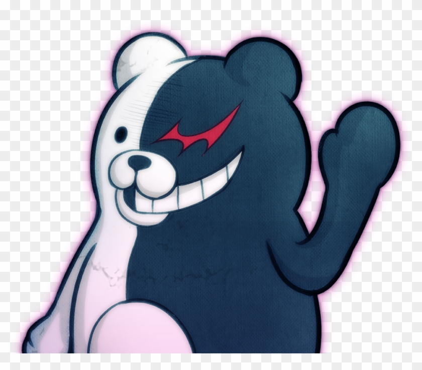 Danganronpa V3 Monokuma Consent Sprite - Apologies Fellas Lets Get To Work Danganronpa Clipart