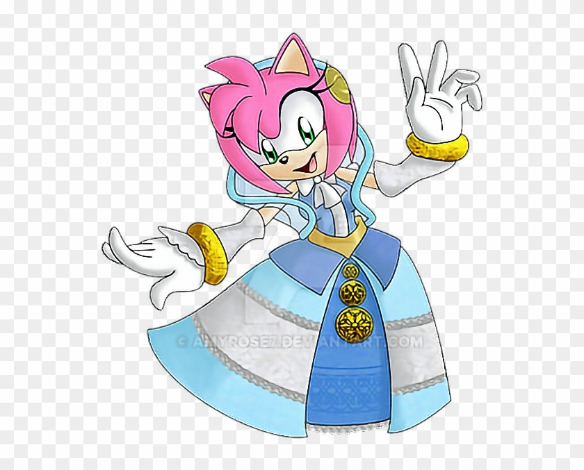 #sonic And The Black Knight Amy Rose Lady Of The Lake#freetoedit - Dibujos De Amy Rose Clipart