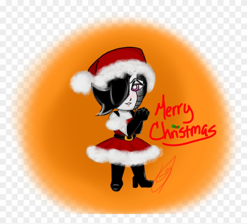 A Chibi Christmas Mettaton Ex - Illustration Clipart #2798635