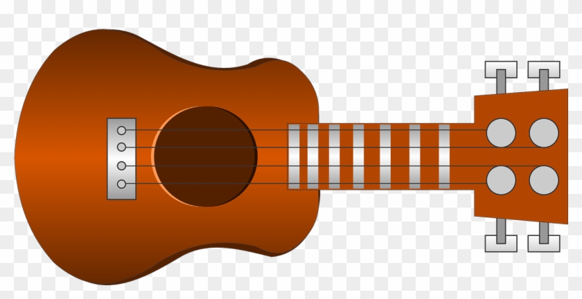 Guitare Banjo Music Country Png Image - Things With Color Brown Clipart #2798638