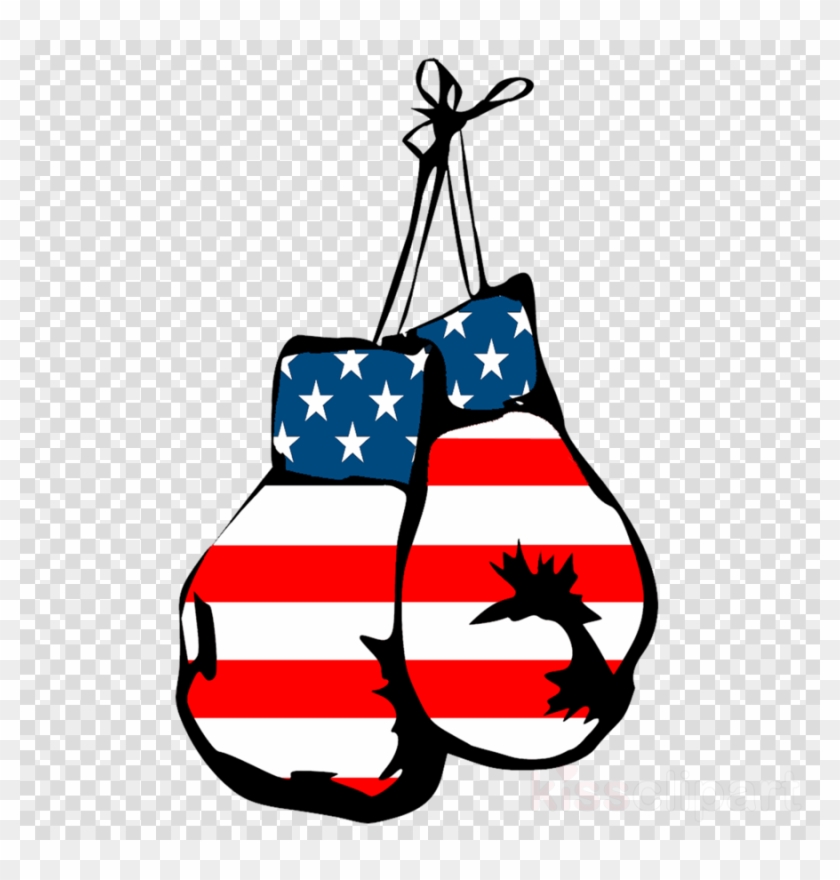 Wrestling Gloves Clipart Boxing Glove Clip Art - American Boxing Gloves Clipart - Png Download