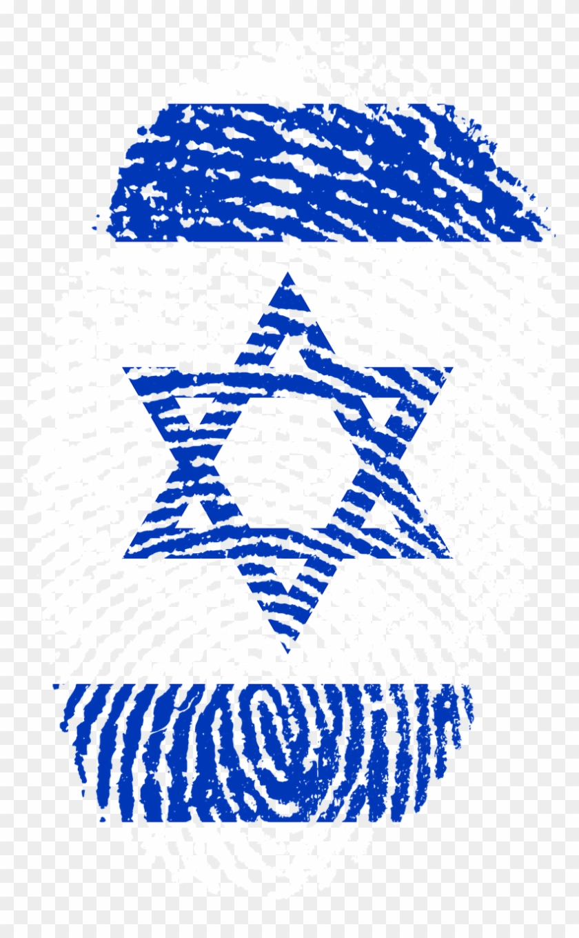 Israel-thumbprint - Israel Png Clipart