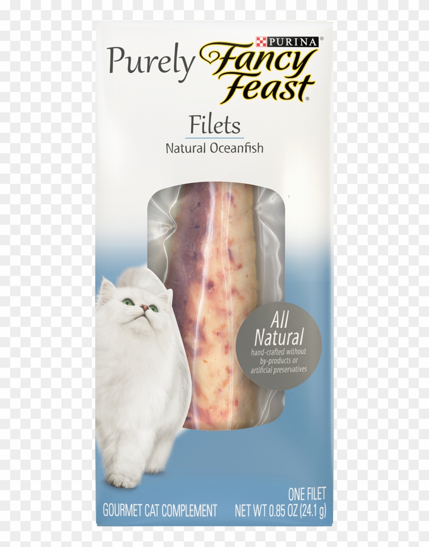 Fancy Feast Purely Filets Natural Oceanfish - Purina Fancy Feast Purely Filets Clipart