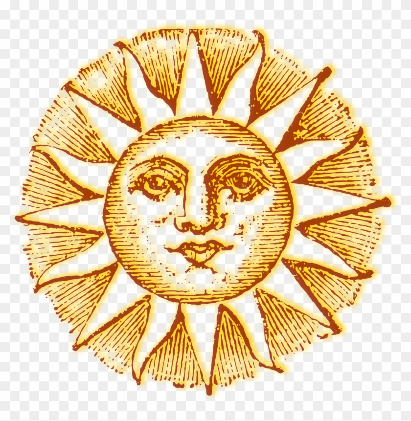 This Free Icons Png Design Of Vintage Sun - Boho Sun Clipart #2799213