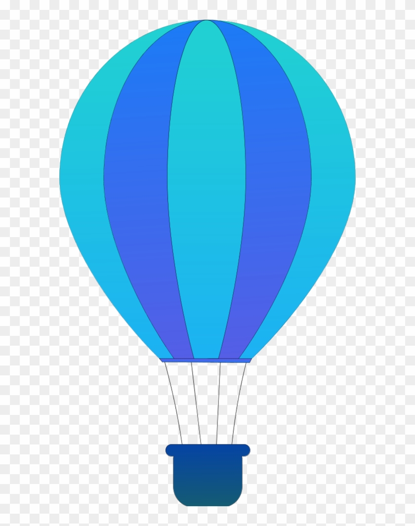 Blur Clipart Hot Air Balloon - Hot Air Balloon Clip Art Png Transparent Png