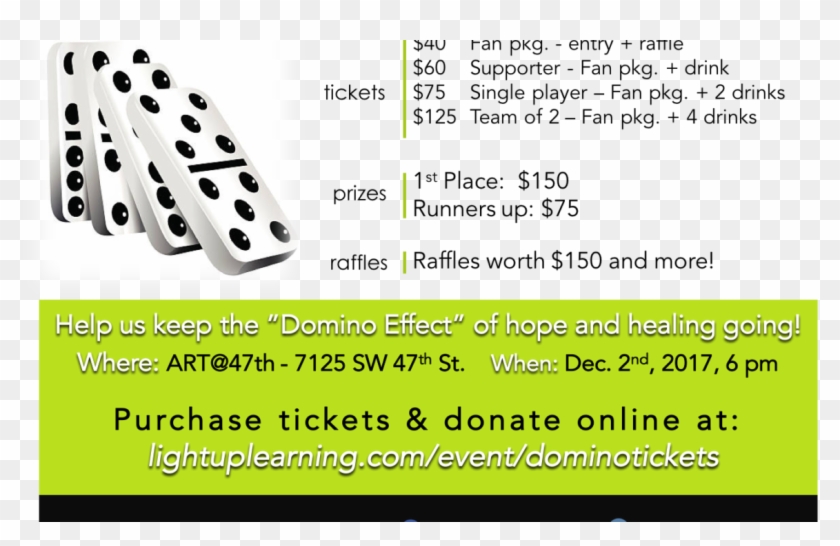 Domino Back 2017 - Dice Clipart