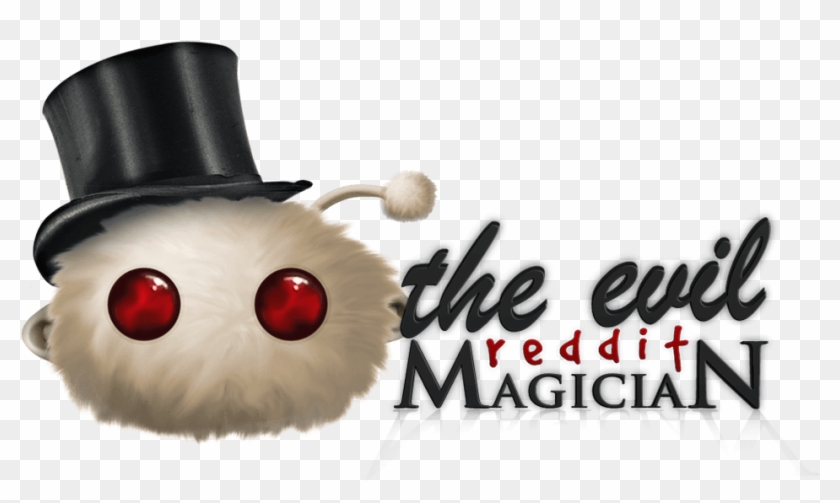 The Evil Reddit Magician - Cartoon Clipart