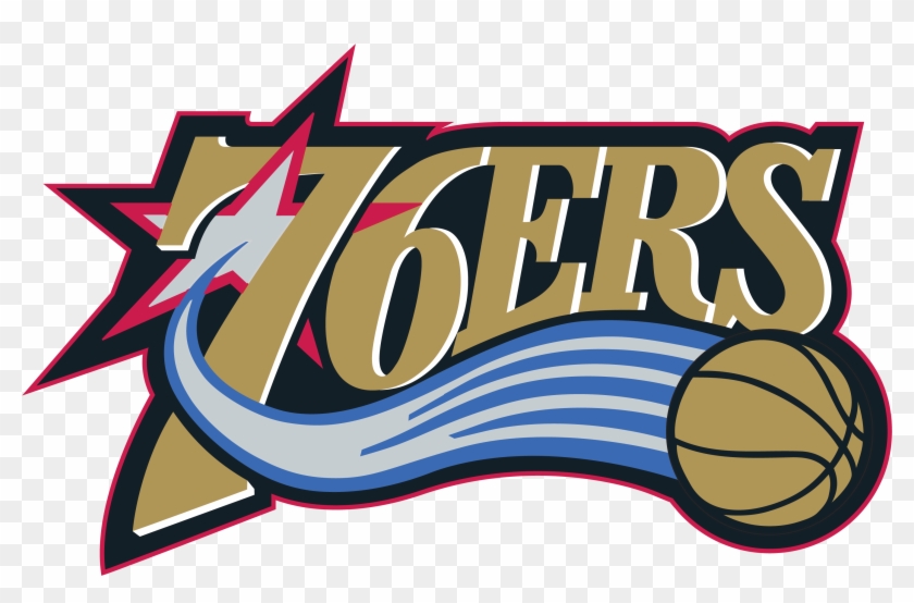 Symbol Philadelphia 76ers - Philadelphia 76ers Logo Font Clipart #2799978