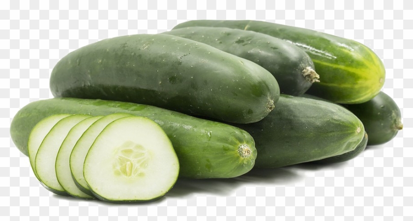 Sliced Cucumber Free Png Image - Cucumber Clipart #280093