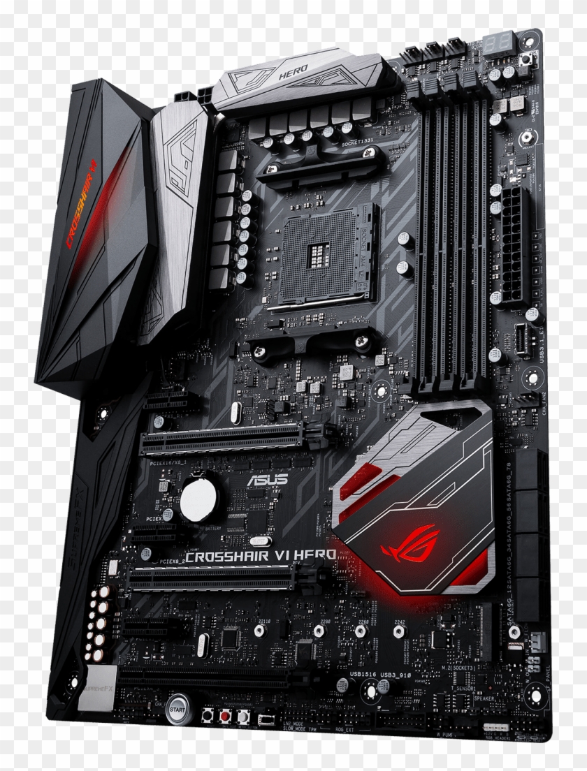 Rog Crosshair Vi Hero - Asus B350m Rog Clipart #280150