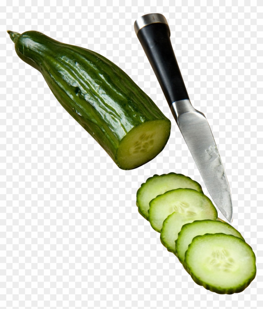 Cucumber In Slices - Cucumber Clipart