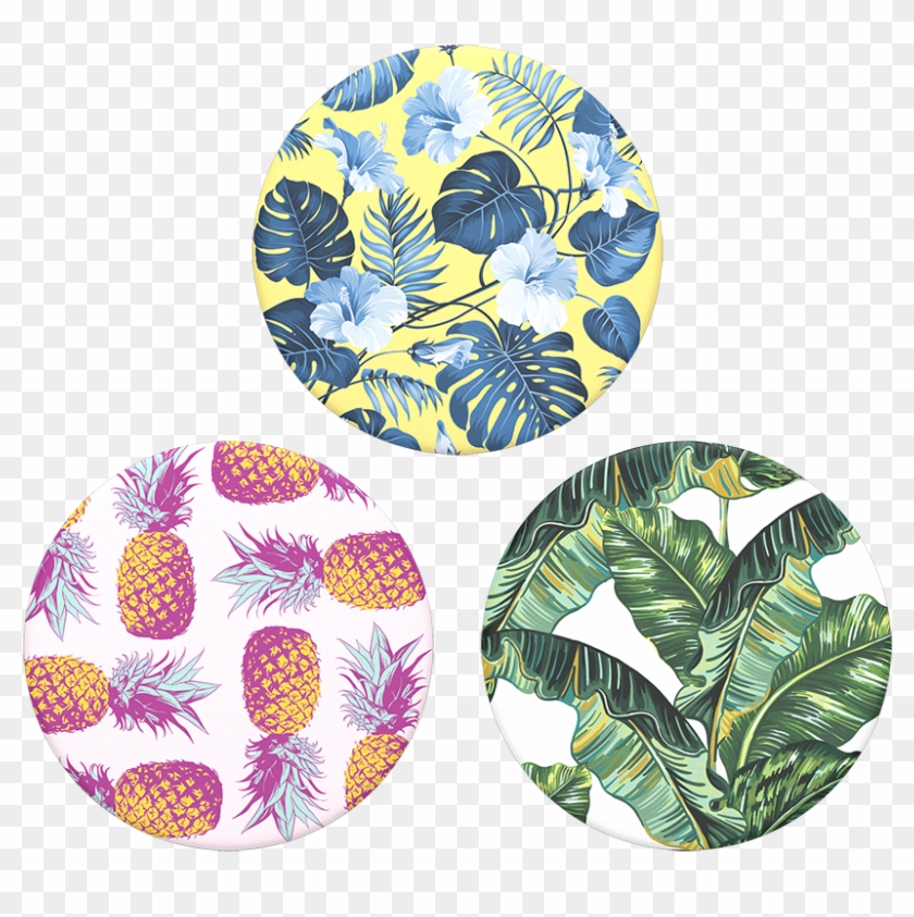 Tropical Trifecta - Banana Republican Popsocket Clipart #280223