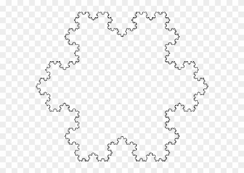 Snowflake , Png Download - Koch Snowflake Clipart