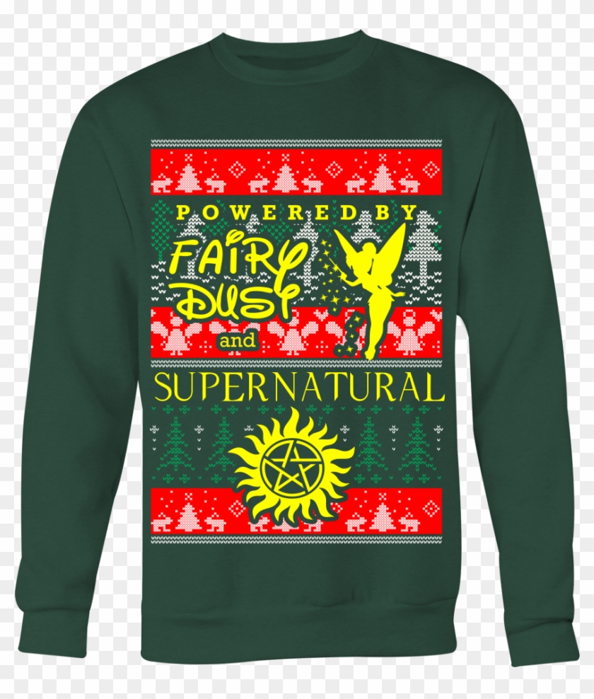 Powered By Fairy Dust - Holiday Duck Hunting Sweater Clipart #280823