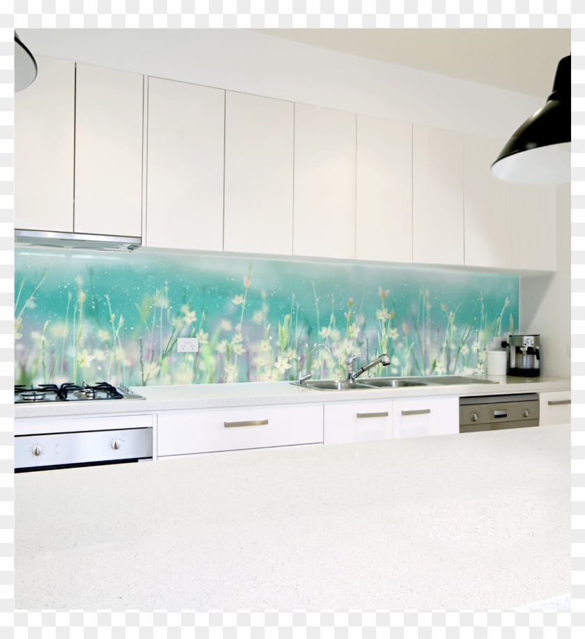 Fairy Dust Glass Backsplash - Architecture Clipart