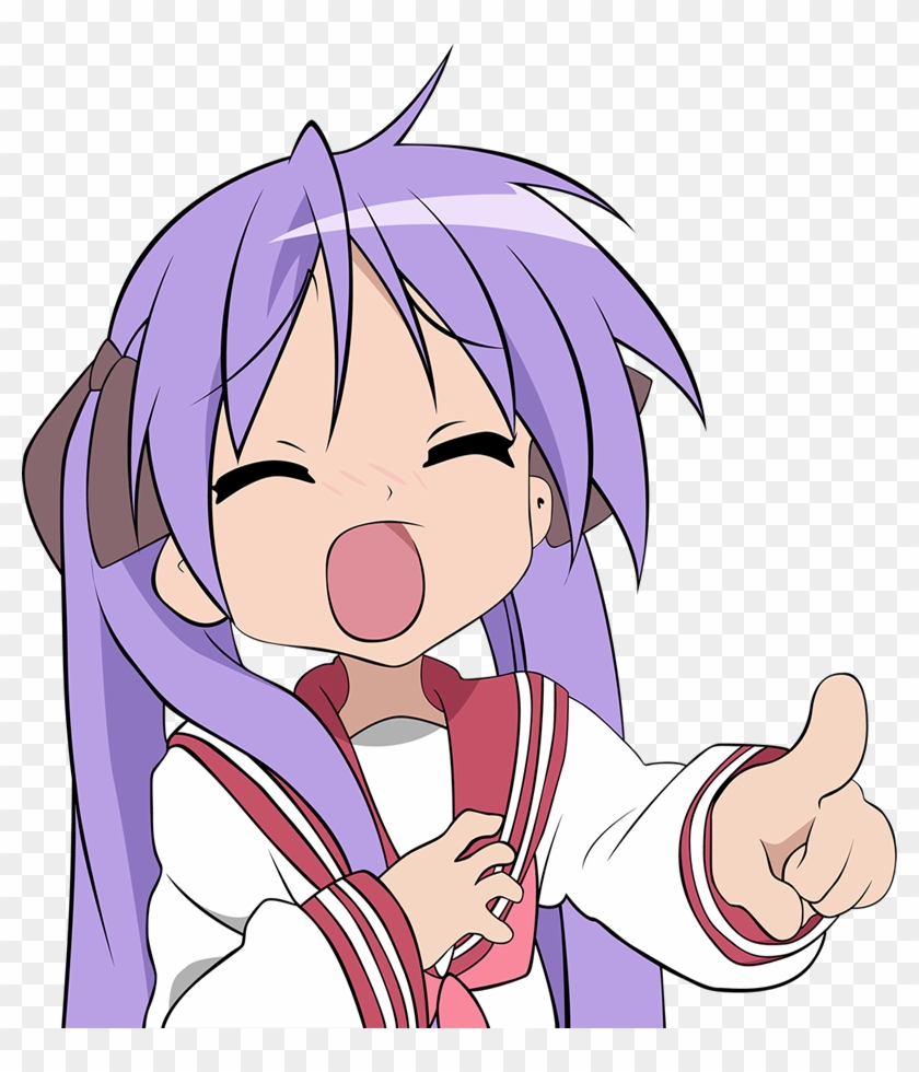 Kagami Lul - Kagami Lucky Star Png Clipart