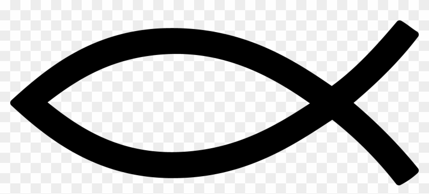 Fishing Net Clipart Biblical Fishing - Christian Fish Symbol - Png Download #281130