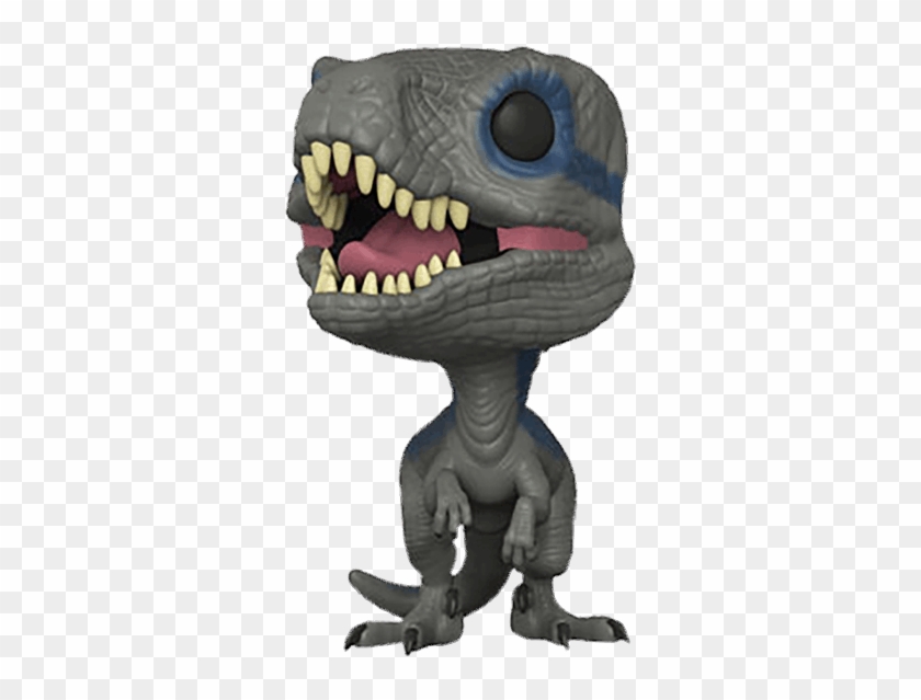 Blue Pop Vinyl Figure - Funko Pop Blue Jurassic World Clipart #281411