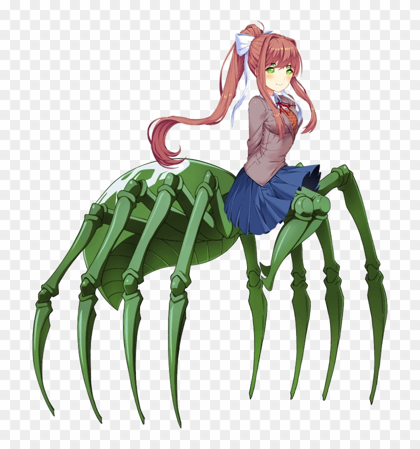 View Samegoogleiqdbsaucenao Spider Monika , - Monster Musume Spider Png Clipart #281487