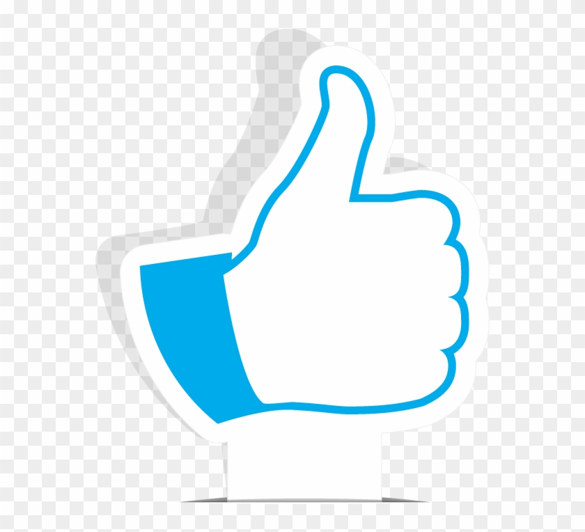 Youtube Like Button Transparent - Sign Clipart