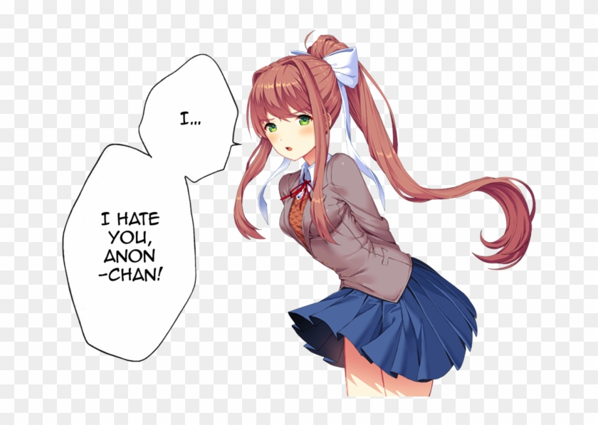 View Samegoogleiqdbsaucenao 1509375147729 , - Ddlc Monika Sprite Clipart #281855