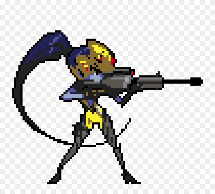 Widowmaker Patina - Overwatch Widowmaker Pixel Clipart #282023