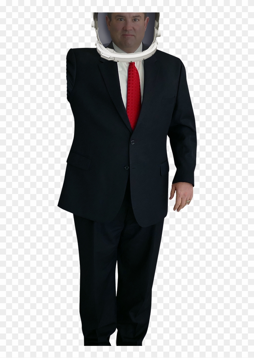 Pat Space Helmet - Tuxedo Clipart