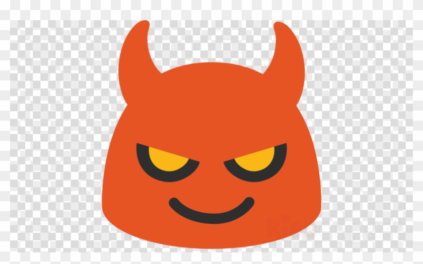 Devil Emoji Png Clipart Emoji Devil Clip Art - Android Devil Emoji Png Transparent Png #282156