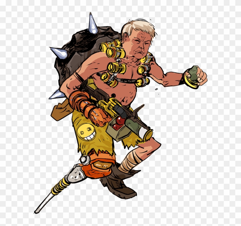 Hilarious Anti-trump Billboard Claims Presidential - Donald Trump Overwatch Clipart #282329