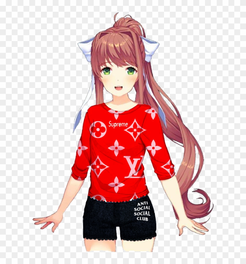 Doki Doki Literature Club Sprites Clipart #282452