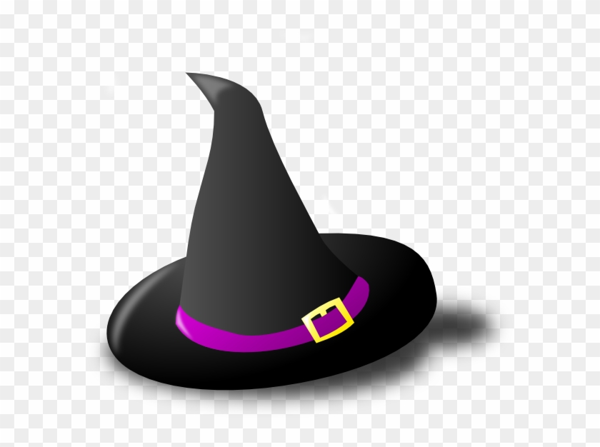 600 X 546 5 - Halloween Witch Hat Png Clipart