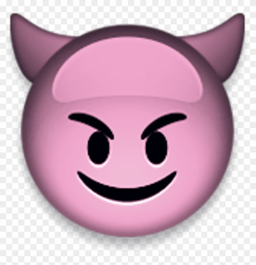 Emoji Emojis Devil Grunge Pink Freetoedit - Imagenes De Emojis Diablito Clipart #282680