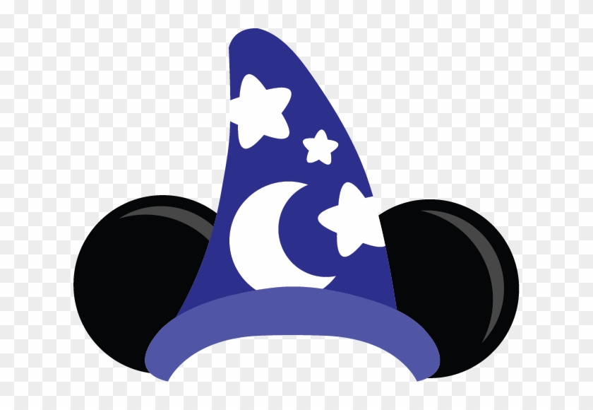 Magical Wizard Hat , $0 - Mickey Sorcerer Hat Clip Art - Png Download