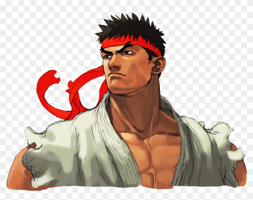 Ryu Street Fighter - Street Fighter Ryu Artwork Clipart