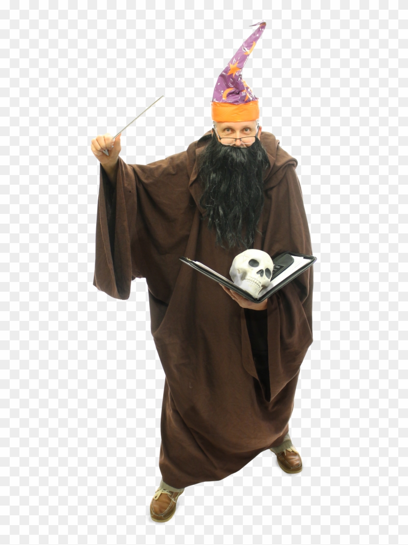 Wizard - Wizard Halloween Costume Clipart