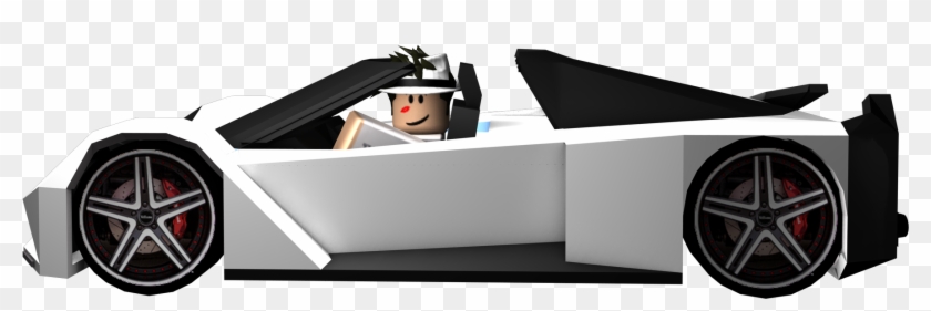 Rendered Car - Roblox Character In Car Clipart #283455